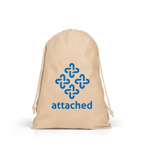 GIFT BAG L. Sacola grande em non-woven (60 g/m&sup2;) termo-selada