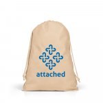 GIFT BAG L. Sacola grande em non-woven (60 g/m&sup2;) termo-selada