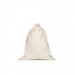 GIFTWRAP S. Sacola pequena 100% algod&atilde;o (120 g/m&sup2;) - Natural claro