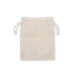 GIFTWRAP M. Sacola m&eacute;dia 100% algod&atilde;o (120 g/m&sup2;) - Natural claro