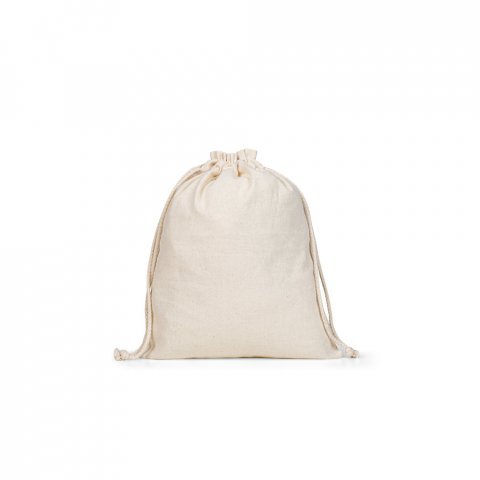 GIFTWRAP M. Sacola m&eacute;dia 100% algod&atilde;o (120 g/m&sup2;) - Natural claro