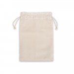 GIFTWRAP L. Sacola grande 100% algod&atilde;o (120 g/m&sup2;) - Natural claro