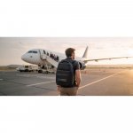 WILMINGTON. Mochila para notebook (17.3") com compartimento para organizar e transportar roupas em viagens (24L)