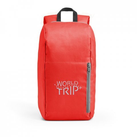 BERTLE. Mochila em 600D (10 L) - Vermelho