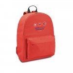 BERNA. Mochila em 600D com al&ccedil;as almofadadas 20 L - Vermelho