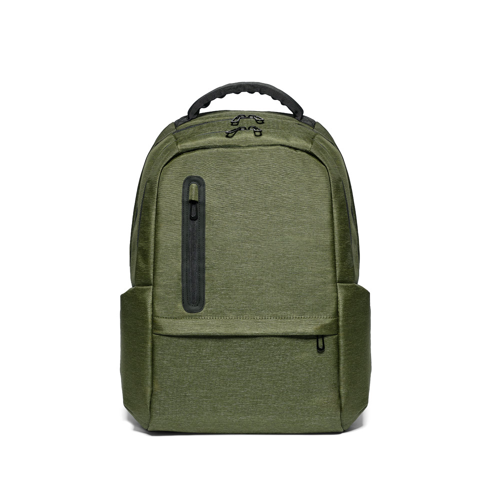 BOSTON. Mochila para notebook (17'') em Nylon 2Tone impermeável com dois compartimentos forrados e almofadados (20 L) promocional