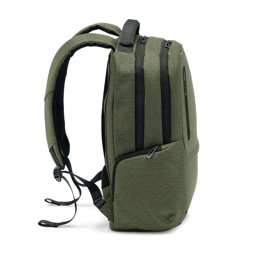 BOSTON. Mochila para notebook (17'') em Nylon 2Tone impermeável com dois compartimentos forrados e almofadados (20 L) personalizado - Brinde Personalizado 7