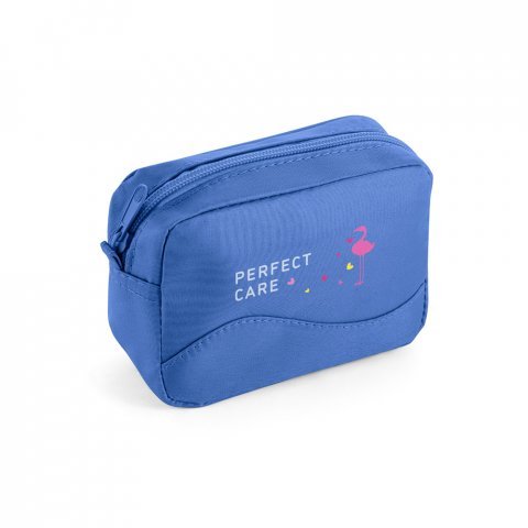 MARIE. Bolsa multiusos pessoal em microfibra - Azul royal