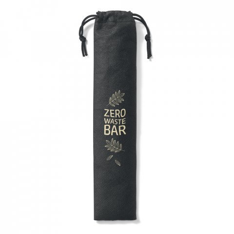 KITAN. Bolsa em non-woven (80 g/m&sup2;) - Preto