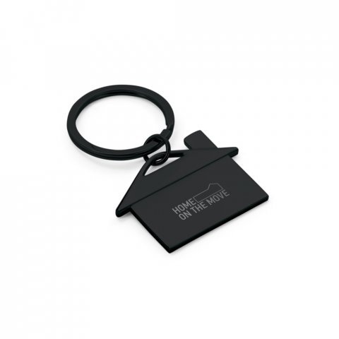ULRICH. Chaveiro em metal - Preto