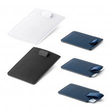 POPPY. Porta cart&otilde;es em PU com bloqueio RFID
