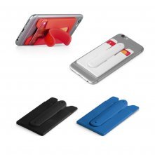 CARVER. Porta cart&otilde;es para celular em silicone