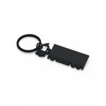 WAGONER. Chaveiro em metal - Preto