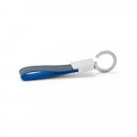 LESKOV. Chaveiro em c.sint&eacute;tico e metal - Azul royal