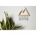 BASSO. Chaveiro cora&ccedil;&atilde;o em metal e ABS