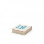 KAIRON. Conjunto 2 em 1 para escrit&oacute;rio, em papel 100% reciclado, com 6 blocos adesivados - Branco