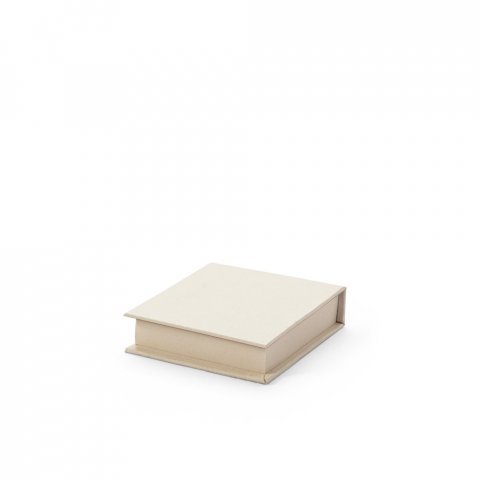 KAIRON. Conjunto 2 em 1 para escrit&oacute;rio, em papel 100% reciclado, com 6 blocos adesivados - Branco