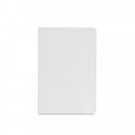 ANNE SUB A6. Caderno A6 com capa r&iacute;gida, ideal para personaliza&ccedil;&atilde;o em sublima&ccedil;&atilde;o - Branco