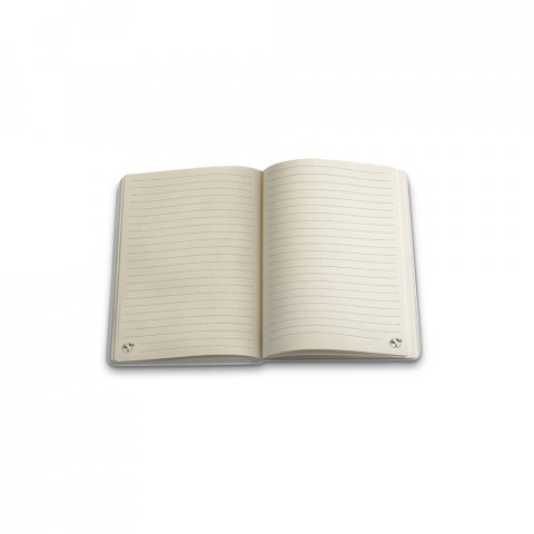 ANNE SUB A6. Caderno A6 com capa r&iacute;gida, ideal para personaliza&ccedil;&atilde;o em sublima&ccedil;&atilde;o - Branco