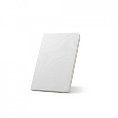 ANNE SUB A6. Caderno A6 com capa r&iacute;gida, ideal para personaliza&ccedil;&atilde;o em sublima&ccedil;&atilde;o - Branco