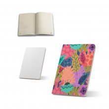 ANNE SUB A6. Caderno A6 com capa r&iacute;gida, ideal para personaliza&ccedil;&atilde;o em sublima&ccedil;&atilde;o