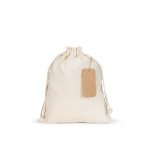 LABEL RECTANGULAR. Etiqueta em papel 100% reciclado (700 g/m&sup2;) com formato retangular - Natural