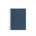 GOLDING A4. Caderno A4 com argolas e capa em PVC - Azul