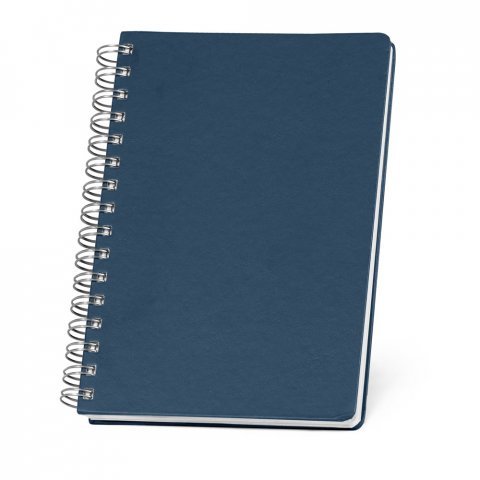 GOLDING A4. Caderno A4 com argolas e capa em PVC - Azul