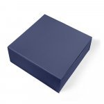 VAULT XL. Caixa XL em cart&atilde;o com revestimento em PVC - Azul