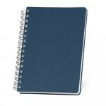 GOLDING B5. Caderno B5 com argolas e capa em PVC - Azul