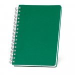 GOLDING B5. Caderno B5 com argolas e capa em PVC - Verde