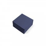 VAULT S. Caixa S em cart&atilde;o com revestimento em PVC - Azul