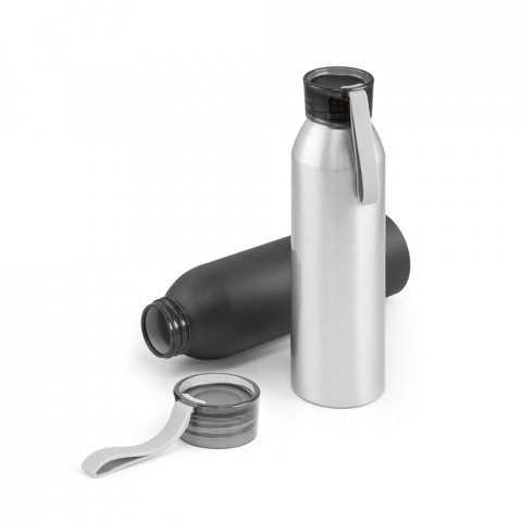 RIO. Squeeze em alum&iacute;nio com tira em silicone (660 mL)