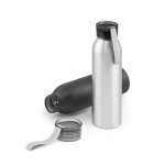 RIO. Squeeze em alum&iacute;nio com tira em silicone (660 mL)
