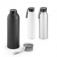 RIO. Squeeze em alum&iacute;nio com tira em silicone (660 mL)