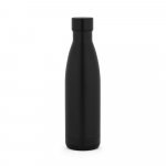 BUFFON. Garrafa t&eacute;rmica em a&ccedil;o inox de parede dupla isolada a v&aacute;cuo (500 mL) - Preto