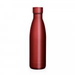 BUFFON. Garrafa t&eacute;rmica em a&ccedil;o inox de parede dupla isolada a v&aacute;cuo (500 mL) - Vermelho