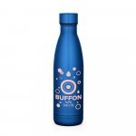 BUFFON. Garrafa t&eacute;rmica em a&ccedil;o inox de parede dupla isolada a v&aacute;cuo (500 mL) - Azul royal