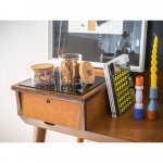 SPICE 700. Frasco em vidro borosilicato com tampa de corti&ccedil;a 700 mL