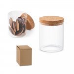 SPICE 700. Frasco em vidro borosilicato com tampa de corti&ccedil;a 700 mL