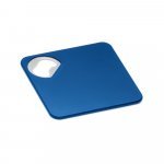 FUNFAYE. Porta copos em ABS com abridor de garrafas - Azul royal