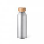 QUETA. Squeeze em alum&iacute;nio com acabamento mate (550 mL) - Cromado satinado