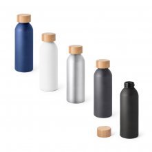 QUETA. Squeeze em alum&iacute;nio com acabamento mate (550 mL)