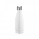 AMORTI S. Garrafa para sublima&ccedil;&atilde;o em a&ccedil;o inox com parede dupla, isolada a v&aacute;cuo (380 mL) - Branco