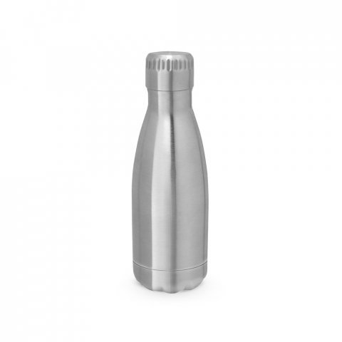 AMORTI S. Garrafa para sublima&ccedil;&atilde;o em a&ccedil;o inox com parede dupla, isolada a v&aacute;cuo (380 mL) - Cromado satinado