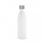 AMORTI L. Garrafa para sublima&ccedil;&atilde;o em a&ccedil;o inox com parede dupla, isolada a v&aacute;cuo (800 mL) - Branco