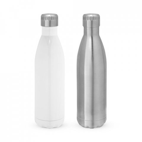 AMORTI L. Garrafa para sublima&ccedil;&atilde;o em a&ccedil;o inox com parede dupla, isolada a v&aacute;cuo (800 mL)