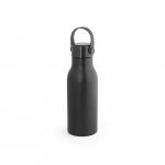 KHOLI. Squeeze em alum&iacute;nio 100% reciclado com parede simples e acabamento mate (700 mL) - Preto