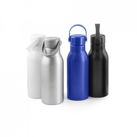 KHOLI. Squeeze em alum&iacute;nio 100% reciclado com parede simples e acabamento mate (700 mL)