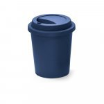 TONALI 350. Copo de viagem em PP (350 mL) - Azul marinho